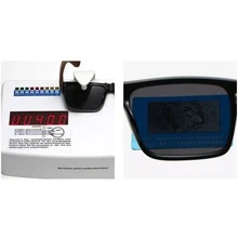 1副男士方形镜框时尚太阳镜，适合夏季海滩度假、户外、旅行 - 灰色 - 查看 5