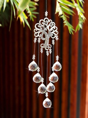 1入組水晶裝飾掛飾