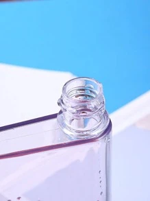 1 pieza Botella de agua transparente - Blanco y Negro - Ver 5