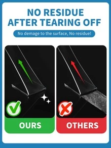 1roll Clear Double Sided Sealing Tape - Clear - View 4