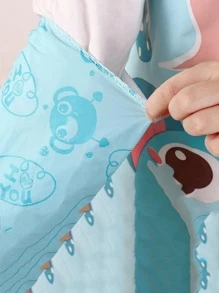 2入組卡通圖案圍裙 - 藍色 - 查看 6