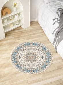 1 tấm thảm trang trí tua rua hoa văn Mandala - Nhiều màu - Xem 2