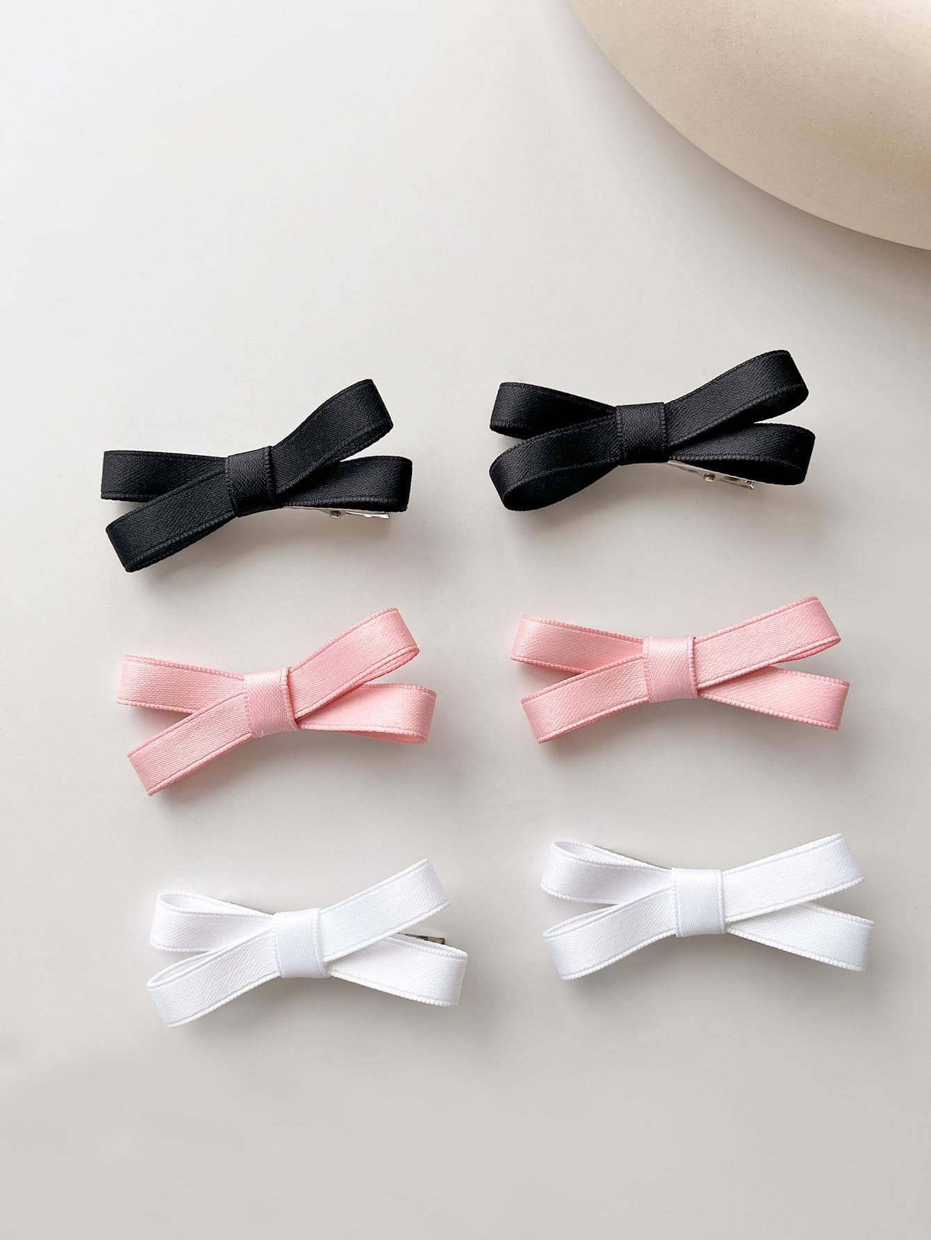 6 cái NỮ Trang trí Bow Đúng mốt Kẹp tóc da cá sấu Đối với Tóc Đồ trang trí Đối với Trở lại Đến Trường học - Nhiều màu - Xem 1