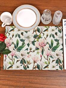 1 cái Thảm trải bàn họa tiết hoa, Thảm trải bàn bằng vải hiện đại cho gia đình - Nhiều màu - Xem 3