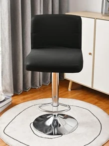 Bọc Ghế Văn Phòng Màu Trơn, Vải Bọc Ghế Văn Phòng Polyester Hiện Đại Cho Gia Đình - màu đen - Xem 2