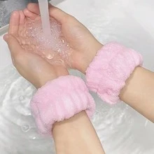 2 件防水腕带，防溅腕套，适用于洗脸、洗手