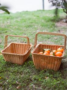 1 pieza Cesta picnic - Marrón - Ver 4