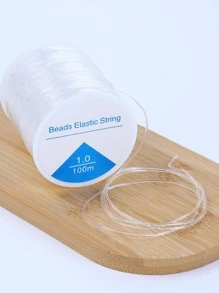 1 cuộn dây thun pha lê Phụ kiện trang sức tự làm - Trong sáng - Xem 2