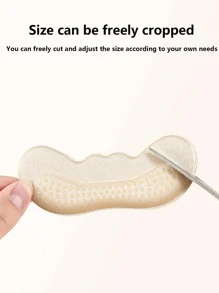 10入組/套腳保護簡約風腳跟保護墊適用於高跟鞋 - 杏色 - 查看 7