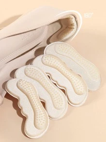 10入組/套腳保護簡約風腳跟保護墊適用於高跟鞋 - 杏色 - 查看 10