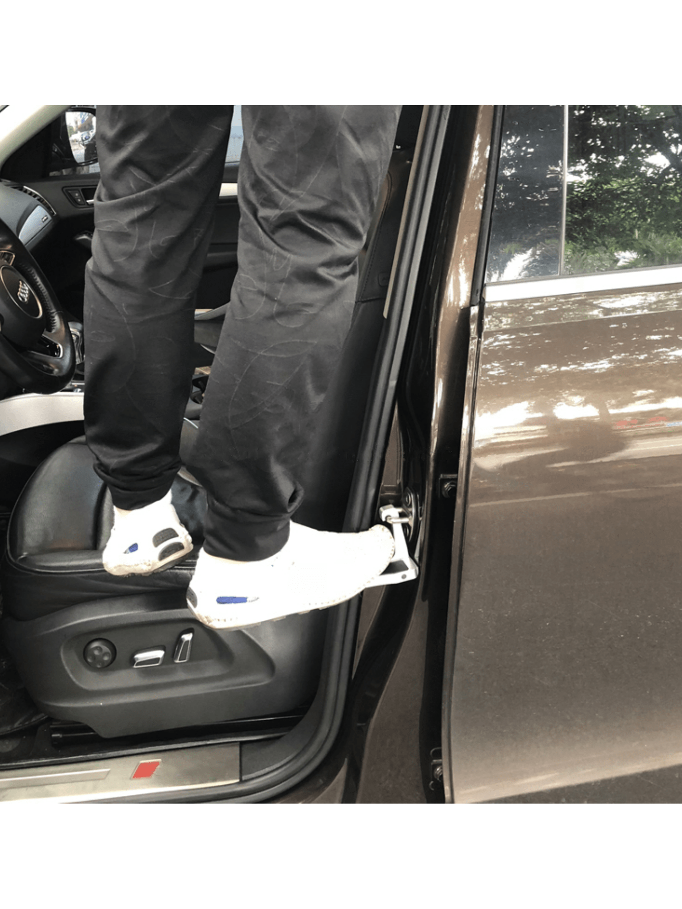 car accessories Aluminum Alloy Foot Pedal Safety Hammer Car Door Step