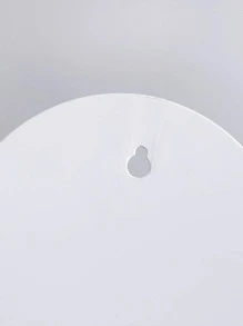 1pc Wall Mounted Plant Container - White - View 4