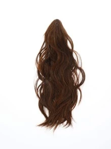 1pc Women Wig Decor Fashion Hair Claw For Hair Decoration - Brown - View 3