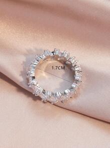 rakol Nhẫn Trang Trí Đá Cubic Zirconia - Bạc - Xem 6