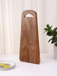 1 pieza Tabla de cortar de madera - Marrón - Ver 2