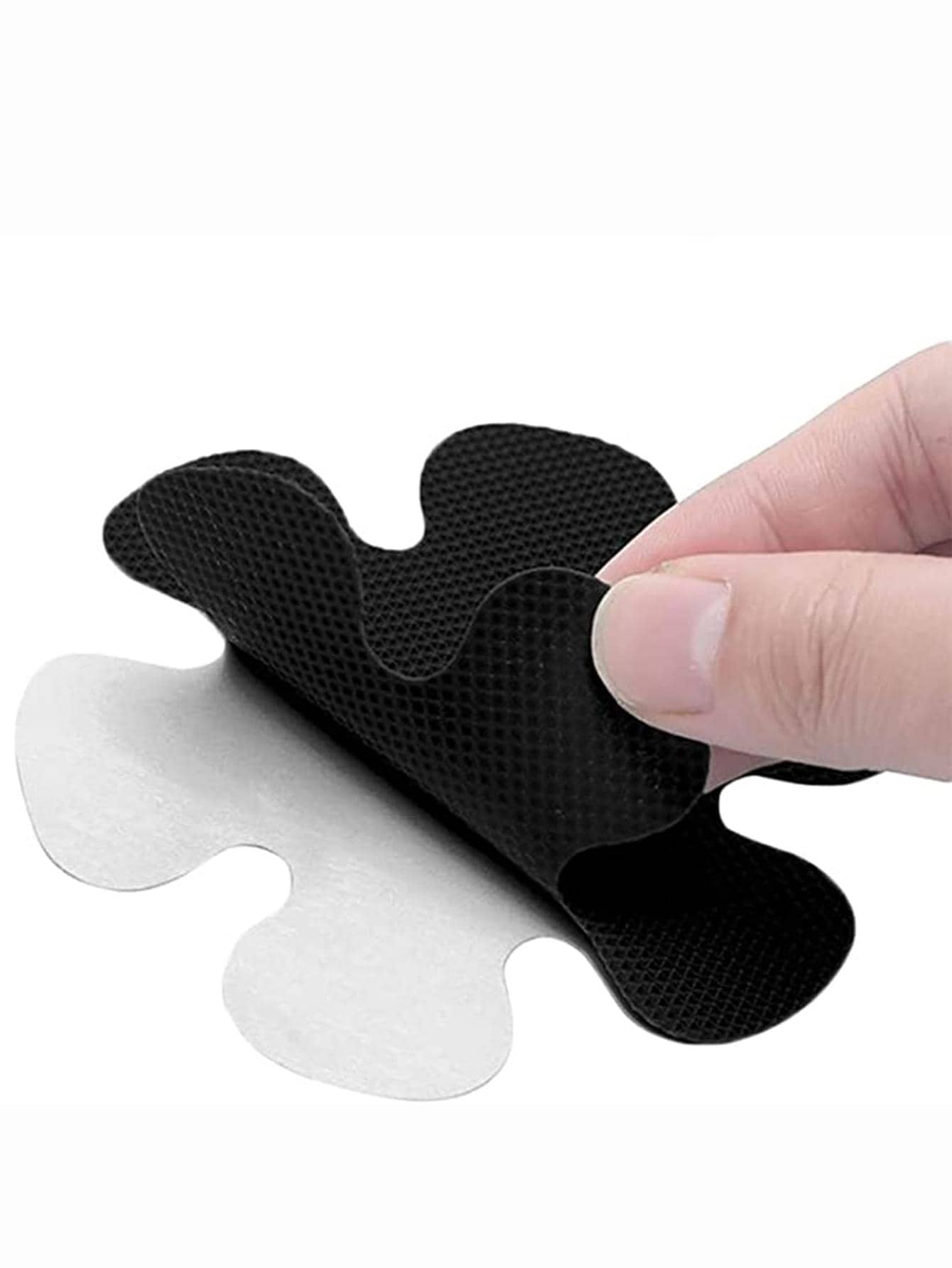 10pcs Flower Design Antislip Shower Tread Sticker, Modern PEVA Non