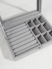 1 hộp trang sức nhiều lưới - Xám - Xem 4