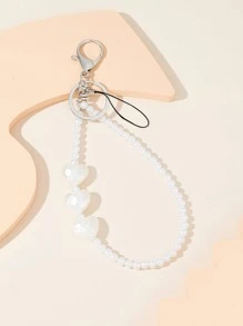 女士鑰匙圈&鑰匙扣 - 白色 - 查看 3