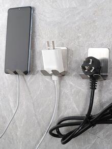 1入組不銹鋼剃鬚刀架 - 銀色 - 查看 3