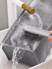 1pc Plain Clothes Storage Box For Home, Stuff Bag - Grey - View 6