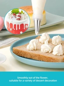 3入組不銹鋼裱花嘴 - 銀色 - 查看 5