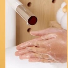 1pc Bear Shaped Soap Dispenser - Coffee Brown - View 5