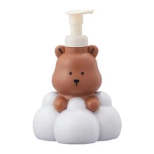 1pc Bear Shaped Soap Dispenser - Coffee Brown - View 1