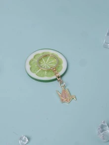 千紙鶴吊墜鑰匙圈 - 彩色 - 查看 3