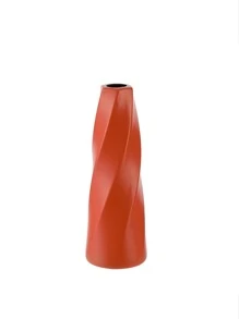 1 gói Bình nhựa, Bình hoa ý tưởng trang trí nhà PE màu cam - trái cam - Xem 9