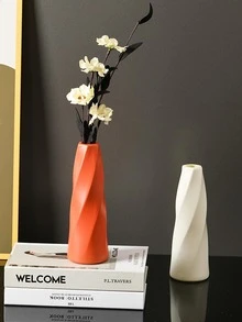 1 gói Bình nhựa, Bình hoa ý tưởng trang trí nhà PE màu cam - trái cam - Xem 8