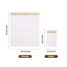 50pcs Hot Stamping Disposable Napkin, Gold Vintage Paper Napkin For Household