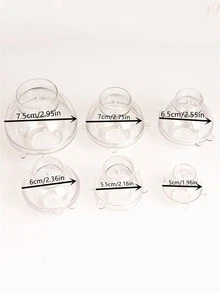 1 PMMA Khuôn Silicon, Thiết Kế Bóng Hiện Đại Nến Khuôn Silicon Cho Thủ Công - trắng - Xem 6