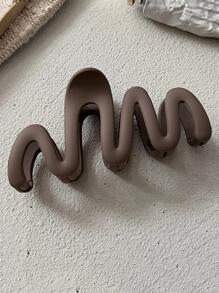 4 件/1 件优质波浪发爪发夹，女士大号发夹，发髻发夹，发夹，发夹，秋冬发爪夹发饰，女士度假装扮