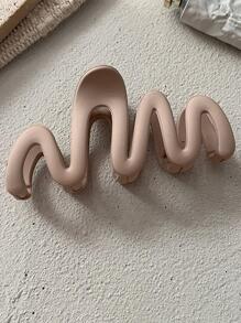 4 件/1 件优质波浪发爪发夹，女士大号发夹，发髻发夹，发夹，发夹，秋冬发爪夹发饰，女士度假装扮