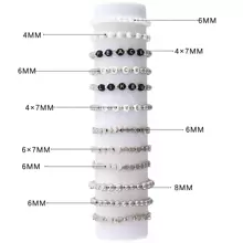 70g 1 Bag Random Bead Making Kit, Contains 3 Sizes Gold Plastic Round Spacer Beads, White Faux Pearl Beads, Gold Ball, Heart, Star, Flat Beads, Alphabet Letter Beads And Elastic String, For Diy Jewelry Making Necklace, Bracelet For Women And Girls