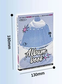 Waka Waka 1pack Cake Letter Graphic Notebook - Pink - View 2