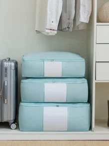 Túi lưu trữ có thể Gập lại - Màu xanh lam - Xem 3