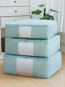 Túi lưu trữ có thể Gập lại - Màu xanh lam - Xem 1