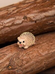 3peças Artesanato de decoração de jardim ouriço desenho - Multicolorido - Ver 3