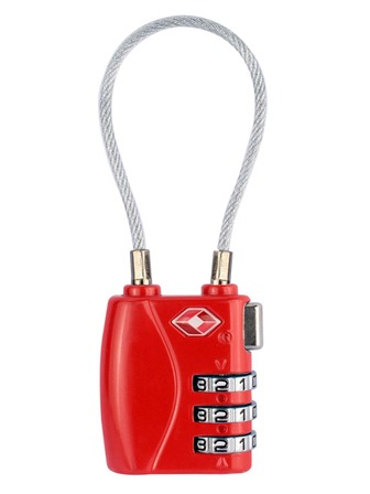 防盜3位數字組合掛鎖適用於學校健身房運動Tsa設置您自己組合行李鎖Tsa批准鎖適用於行李背包健身房儲物櫃