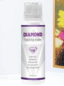 1盒PE鑽石畫密封劑，現代主義DIY工藝品鑽石畫密封劑 - 白色 - 查看 5