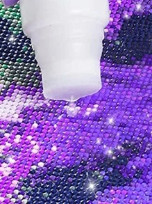 1盒PE鑽石畫密封劑，現代主義DIY工藝品鑽石畫密封劑 - 白色 - 查看 6