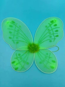 1 cái Phụ Nữ Bướm Thiết Kế Cánh Trang Phục Thời Trang Cho Đảng - màu xanh lá - Xem 4