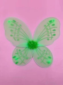 1 cái Phụ Nữ Bướm Thiết Kế Cánh Trang Phục Thời Trang Cho Đảng - màu xanh lá - Xem 5