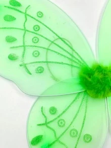 1 cái Phụ Nữ Bướm Thiết Kế Cánh Trang Phục Thời Trang Cho Đảng - màu xanh lá - Xem 3