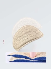 đôi Miếng Lót Bảo Vệ Bàn Chân Trước, Apricot Chống trơn trượt Thoải Mái Miếng Lót & Miếng Lót Cho Giày - Màu be - Xem 4