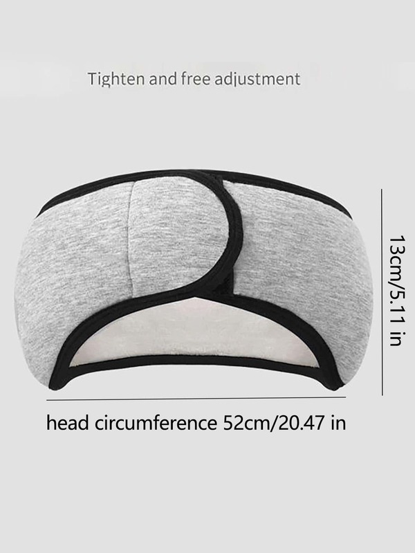 1pc Polyester Sleep Earmuff, Modern Soundproof Ear Muffler For Sleep