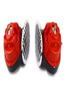 Claxon Doble Tono Rejilla Caracol Universal Rojo - Rojo - Ver 5