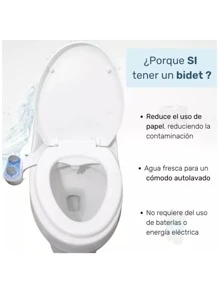 Bidet Fácil Instalación Baño Limpio Escusado Bidel Inodoro