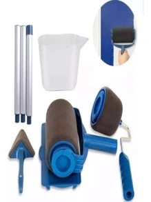 Paint Roller Rodillo Para Pintar Modelo 2023 Nuevo Casa Practico Pintura - Azul - Ver 1